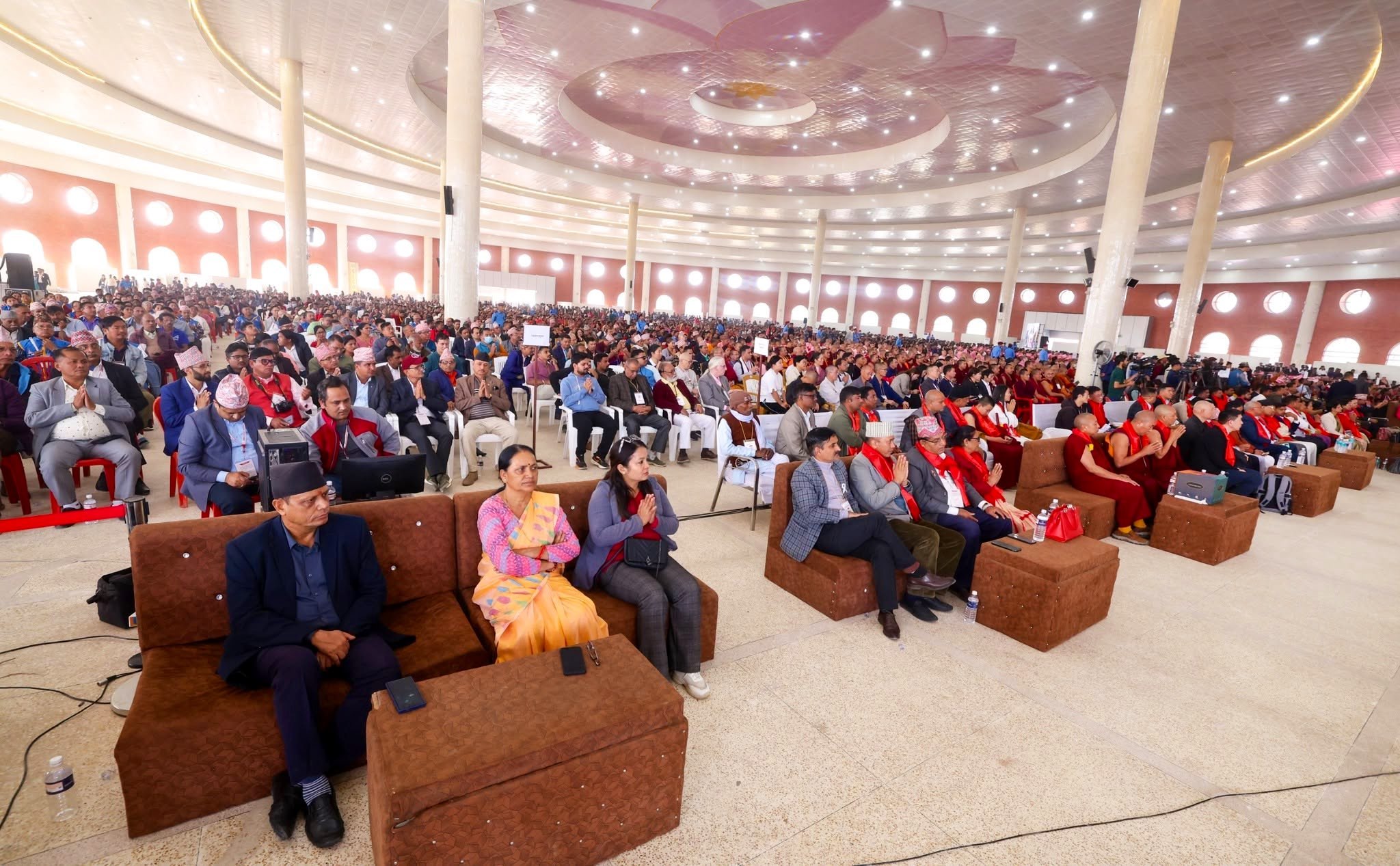 Audience at the World Peace Program